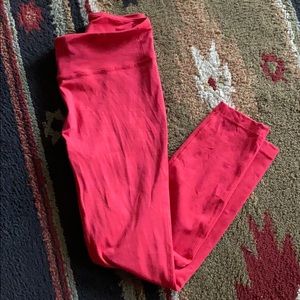 Outdoor Voices TechSweat 7/8 Flex Scarlet Leggings
